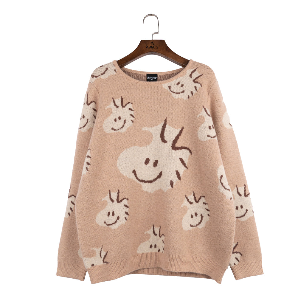 Peanuts Snoopy Sweatshirt Frauen - Premium Sweater Navy
