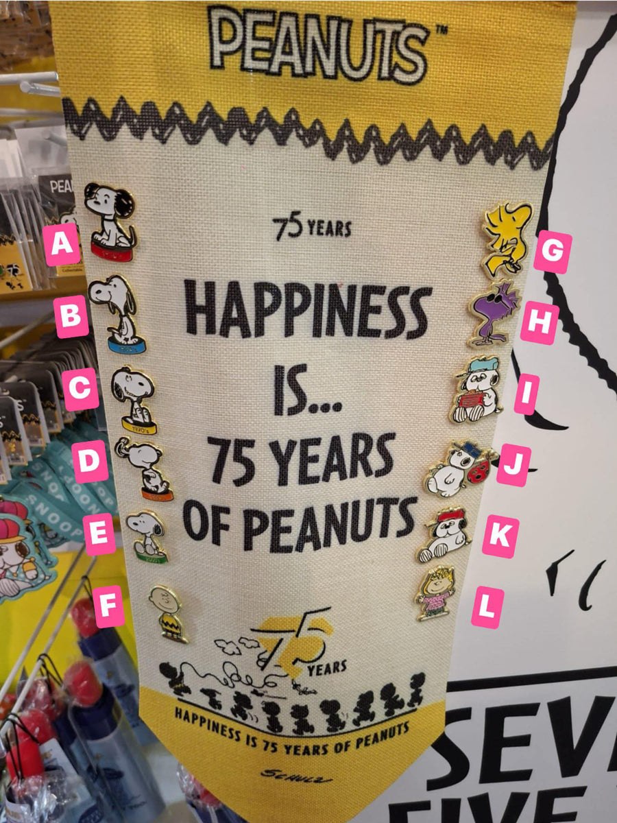 Peanuts Snoopy 75th Anniversary Pin | SNPY ONLY