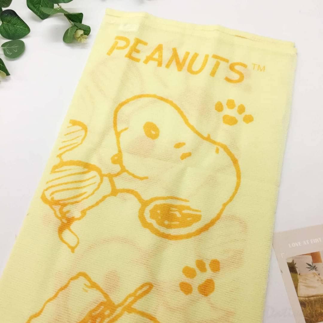 Peanuts Snoopy Washcloth Towel Set SNPY ONLY