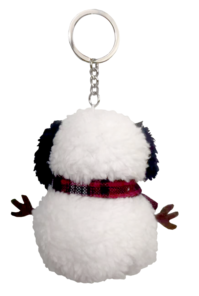 Peanuts Snoopy, Belle & Olaf Keychain Holder/Charm Set