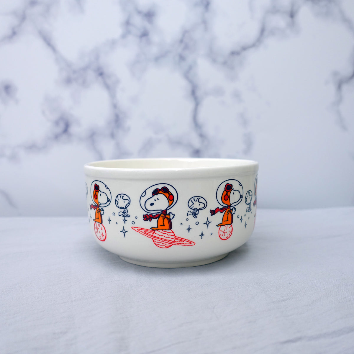 Peanuts Astronaut Snoopy Bowl Set