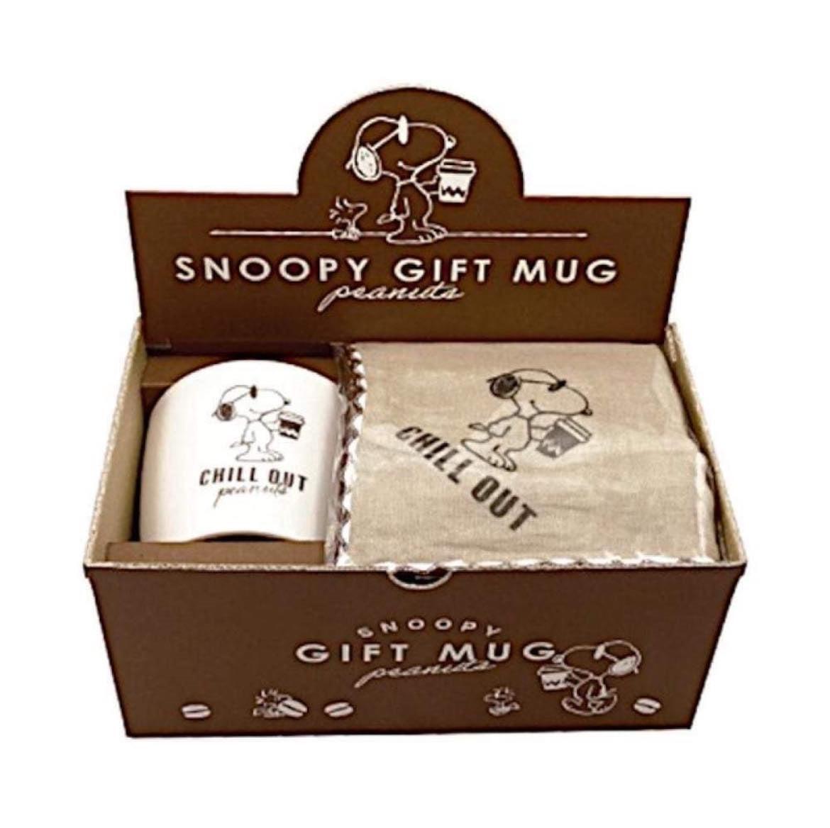 Peanuts Snoopy Mug Porcelain Mug Soup Cup 1PC or 2PC Gift Set