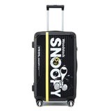 Peanuts Snoopy "Joyful" Limited Edition 24 Inch Luggage - Black