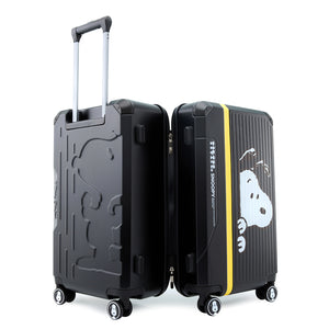 Peanuts Snoopy "Peeking" Limited Edition 24 Inch Luggage - Black