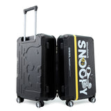 Peanuts Snoopy "Joyful" Limited Edition 20 Inch Luggage - Black
