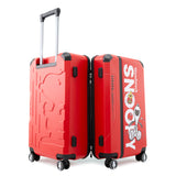Peanuts Snoopy "Joyful" Limited Edition 20 Inch Luggage - Red