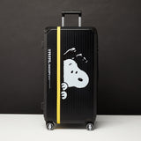 Peanuts Snoopy "Peeking" Limited Edition 24 Inch Luggage - Black