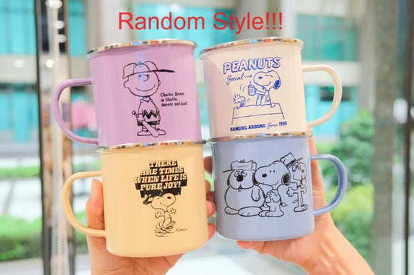 *Pre-Order* Peanuts Snoopy Enamel Mugs - 4 Var.