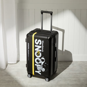 Peanuts Snoopy "Joyful" Limited Edition 20 Inch Luggage - Black