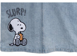 Peanuts Snoopy "Snack Time" Denim Overall Dress