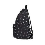 Peanuts Snoopy "Letters Motif" Black Backpack