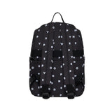 Peanuts Snoopy "Letters Motif" Black Backpack