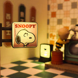 Peanuts Snoopy "Mini Sign" Light Up Magnet Set