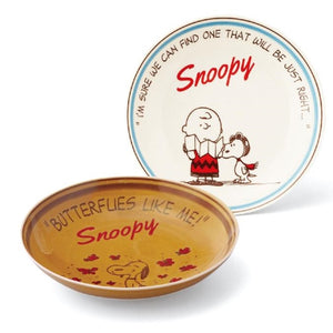 Peanuts Snoopy Retro Plate Set