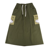 Peanuts Snoopy & Andy Green Skirt