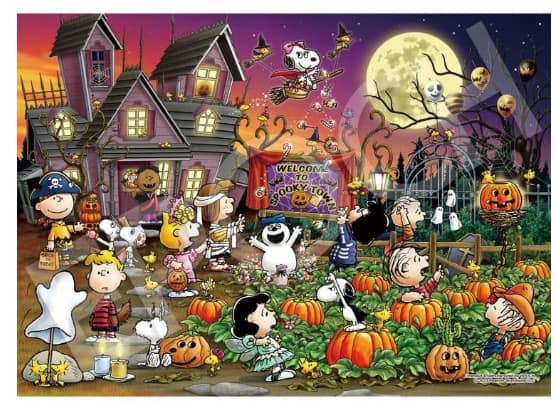 Peanuts Snoopy Halloween Jigsaw Puzzle | SNPY ONLY