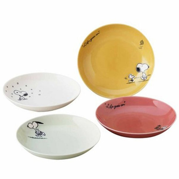 Peanuts Snoopy Ceramic Plate Set