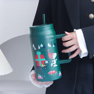 Peanuts Snoopy "Holiday Happiness" XL Tumbler