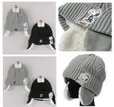 *Pre-Order* Peanuts Snoopy “Chilly Days” Earflap Beanie