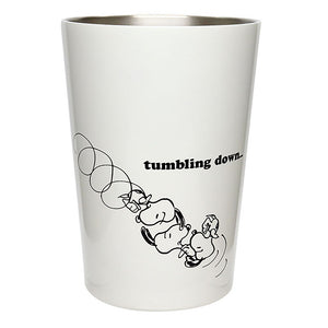 Peanuts Snoopy "Tumbling Down" Insulated Stainless Steel Cup