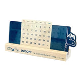 Peanuts Snoopy "Peeking" Perpetual Calendar