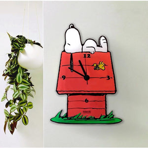 *Pre-Order* Peanuts Snoopy "Red Roof" Wall Clock