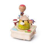 Wooderful Life Hot Air Balloon Wooden Music Box