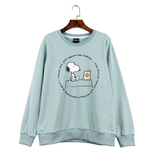 Peanuts Snoopy "Warm-Up Cookies" Long Sleeve Shirt