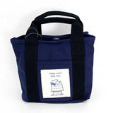 Peanuts Snoopy Navy Tote Bag