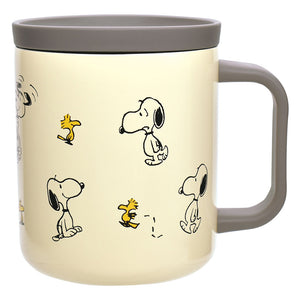 Peanuts Snoopy & Woodstock "Retro" Stainless Steel Mug