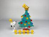 Peanuts Snoopy “Festive Joy” Christmas Tree Puzzle & Figurine Set