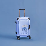 Peanuts Olaf "I Wonder" Dual-Opening Carry On Luggage