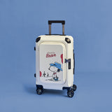 Peanuts Snoopy "Cowboy" Dual-Opening Carry On Luggage