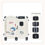 Peanuts Snoopy "Cowboy" Dual-Opening 24 Inch Luggage