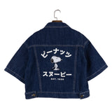 Peanuts Snoopy "Peeks" Denim Jacket