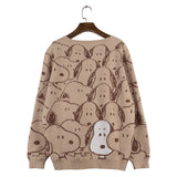 Peanuts Snoopy "Where's Snoopy?" Knitted Sweater