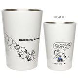 Peanuts Snoopy "Tumbling Down" Insulated Stainless Steel Cup