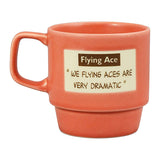 Peanuts Snoopy Flying Ace Stackable Mug