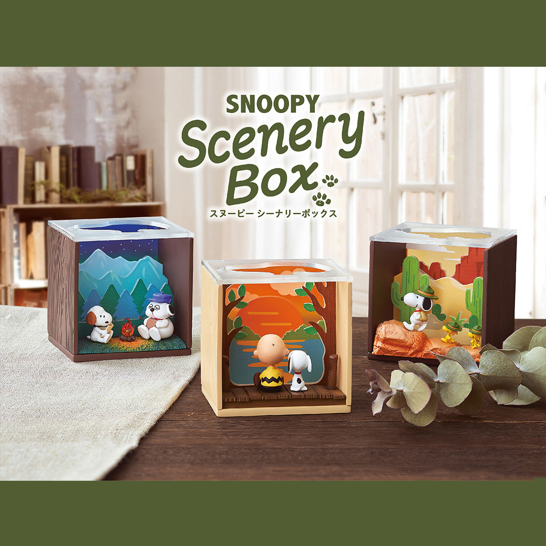 Peanuts Snoopy Re-Ment Scenery Box Set | SNPY ONLY