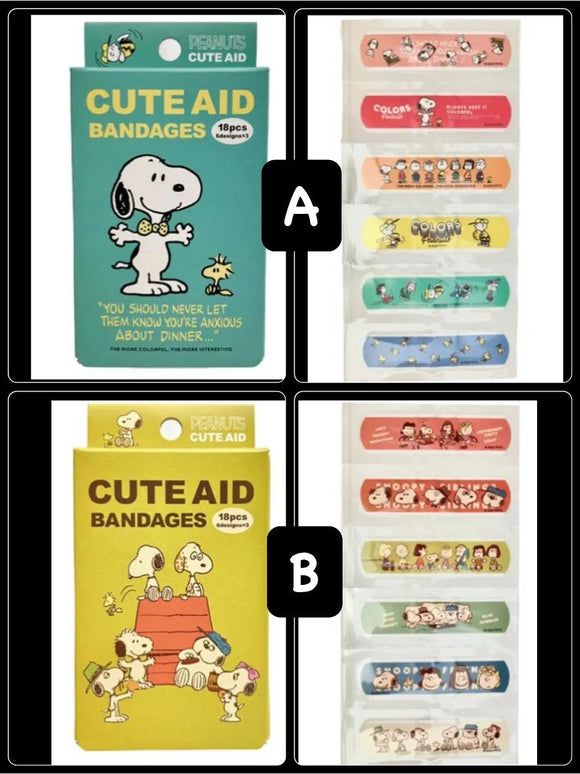 *Pre-Order* Peanuts Snoopy Bandage Set
