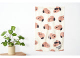 Peanuts Snoopy Motif Door Curtain