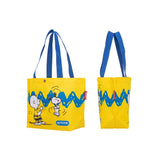 Peanuts Snoopy "Happy Dance" Yellow Tote Bag