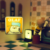 Peanuts Snoopy "Mini Sign" Light Up Magnet Set