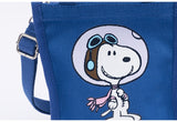 Peanuts Snoopy Astronaut Crossbody Mini Tote Bag