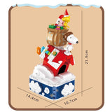 *Pre-Order* Peanuts Snoopy "Christmas Gifts" Building Block Set