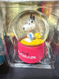 Peanuts Snoopy "Fantaration" Figure & Snow Globe Set