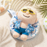 Peanuts Snoopy "Pool Float" Plush Charm Collection
