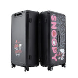 Peanuts Snoopy "Love" Limited Edition 28 Inch Luggage - Black