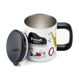 Peanuts Snoopy "Orchestra" Stainless Steel Mug