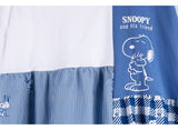 Peanuts Snoopy & Woodstock "Blue Patch" Women's Shirt
